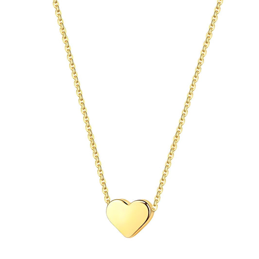 18K Gold Plated Heart Necklace