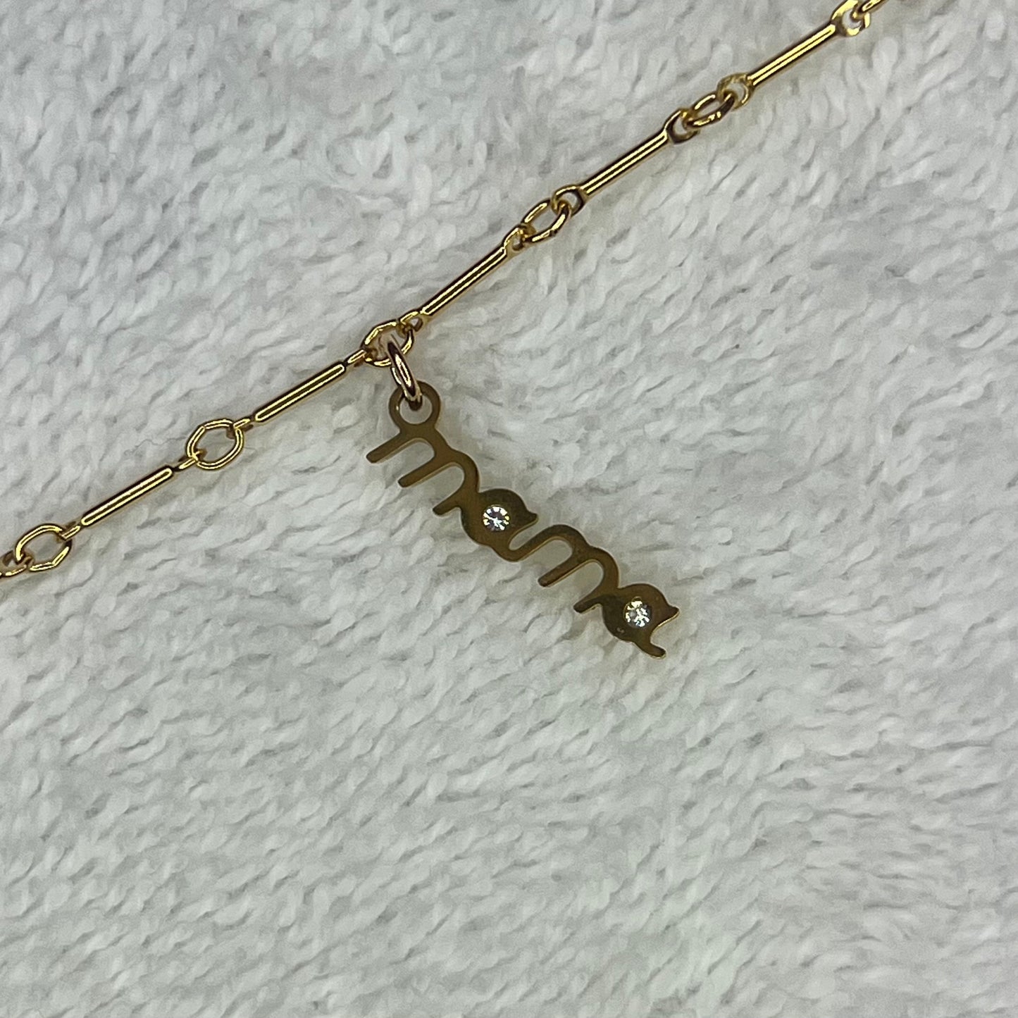 'mama' - 14K Gold Filled Charm