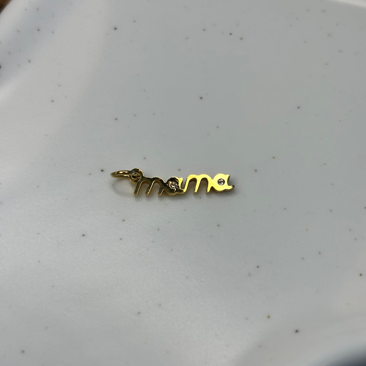 'mama' - 14K Gold Filled Charm