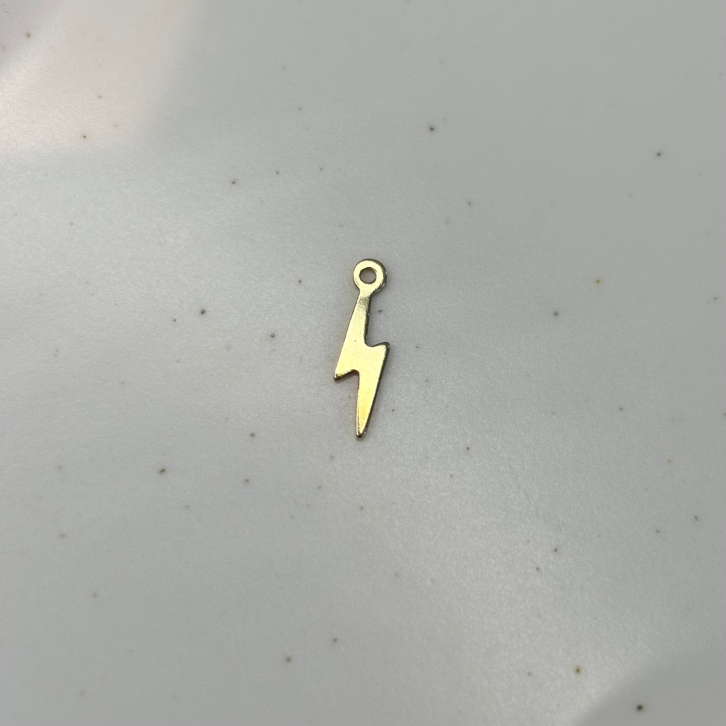 Lighting Bolt - Gold Filled Charm