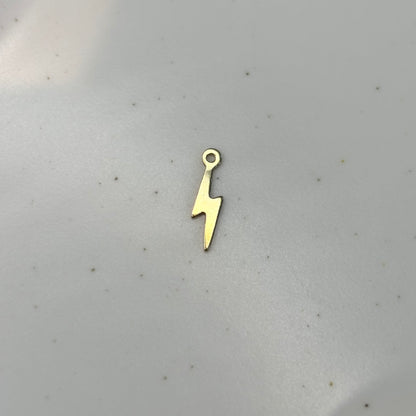 Lighting Bolt - Gold Filled Charm