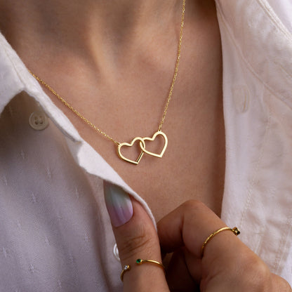 Double Heart Jewelry